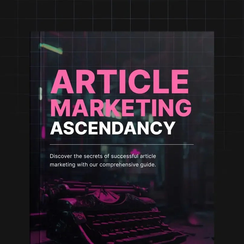Article Marketing Ascendancy Calta Courses
