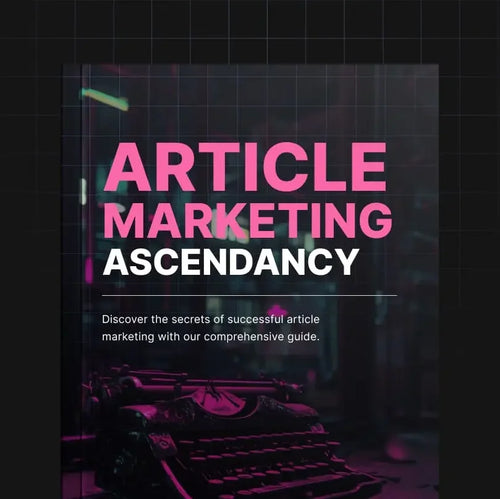 Article Marketing Ascendancy Calta Courses