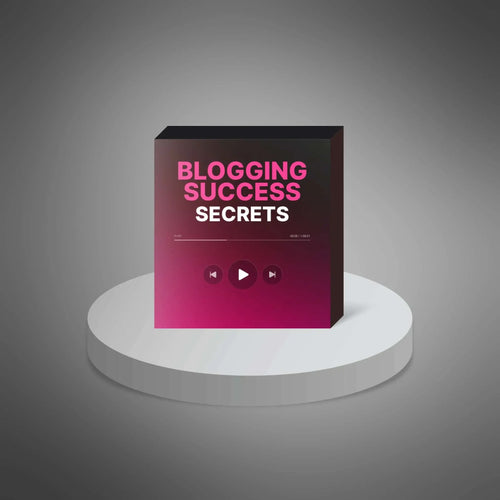 Blogging Success Secrets Go Course Now Password to access the store is "123"